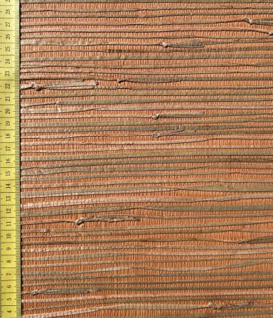 paille japonaise rustique 
orange/naturel 824
